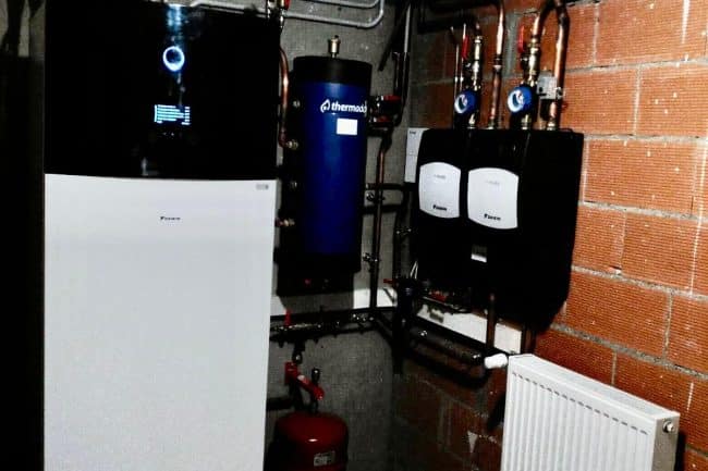 pompe à chaleur air eau daikin a Verdun