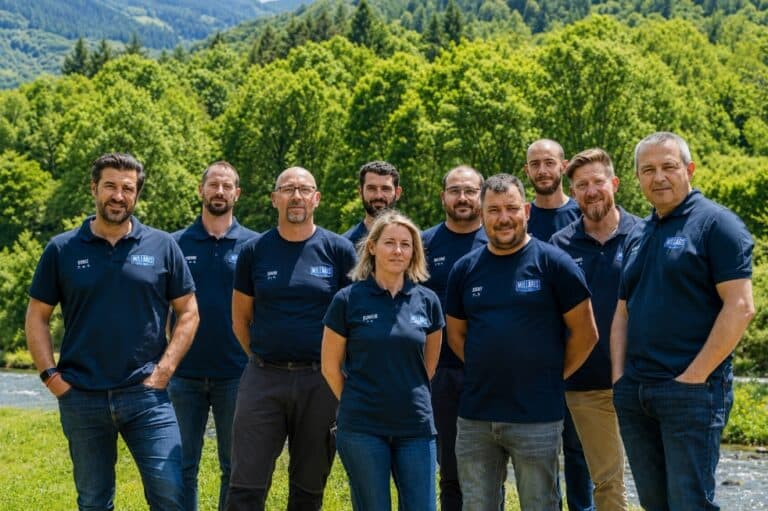 L'équipe Millaris Energies en Ariège