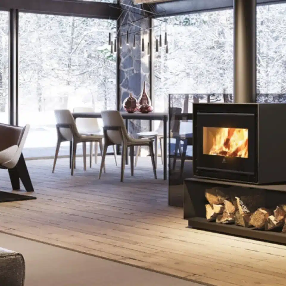 Installation de poele a bois par Millaris Energies en Ariege