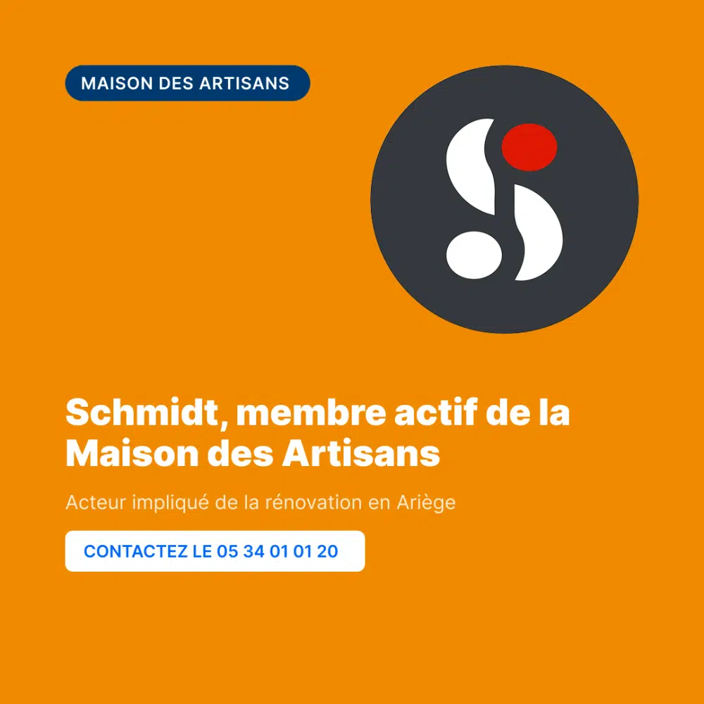 Schmidt Pamiers, membre de la Maison des Artisans de la haute-ariege